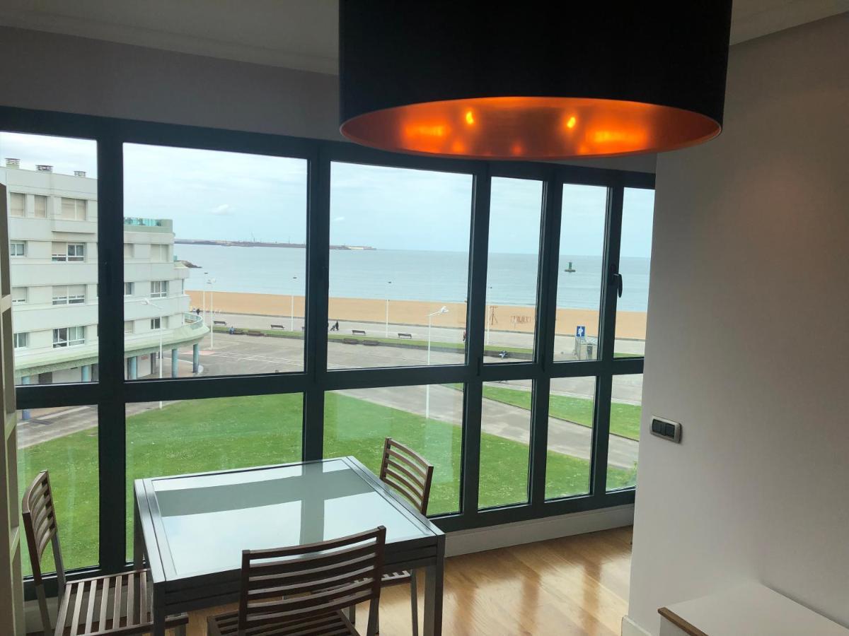 Primera Linea Playa+Parking Gratis Хихон Екстериор снимка